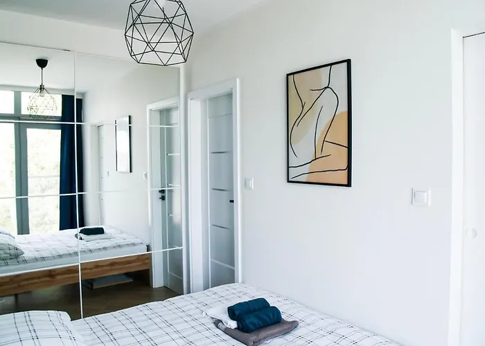 Nowoczesny Apartament Z Widokiem Na Jezioro